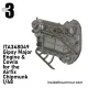 Inside The Armor Ita348049 1/48 Gipsy Major Engine And Cowls For Airfix T.10 Chipmunk
