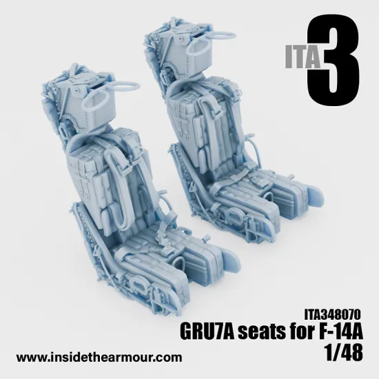 Inside The Armor Ita348070 1/48 Gru-7a Seat For F-14 A