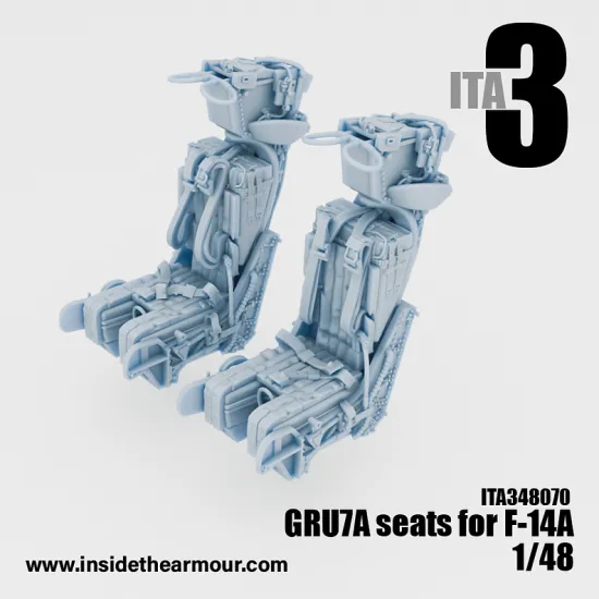 Inside The Armor Ita348070 1/48 Gru-7a Seat For F-14 A