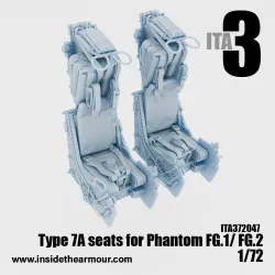 Inside The Armor Ita372047 1/72 Martin Baker Type 7a Seats For Fg.1 Fg,2