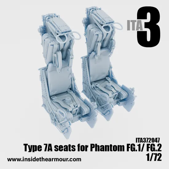 Inside The Armor Ita372047 1/72 Martin Baker Type 7a Seats For Fg.1 Fg,2