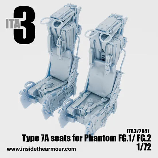 Inside The Armor Ita372047 1/72 Martin Baker Type 7a Seats For Fg.1 Fg,2