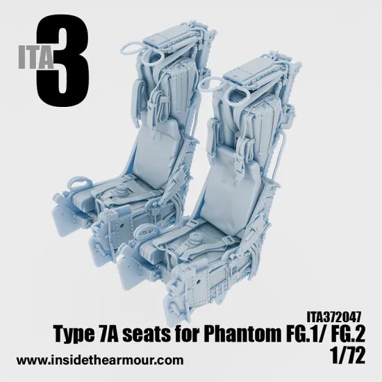 Inside The Armor Ita372047 1/72 Martin Baker Type 7a Seats For Fg.1 Fg,2
