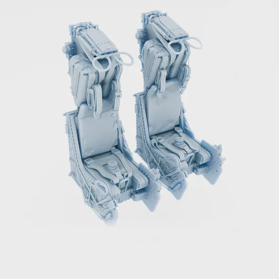 Inside The Armor Ita372047 1/72 Martin Baker Type 7a Seats For Fg.1 Fg,2