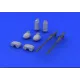 Brassin MG 15 gun (2 pcs.), for Eduard kit 1/48 Eduard 648085