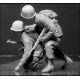 Us Stock Us And German Paratroopers, The South Of Europe 1/35 Master Box 35157