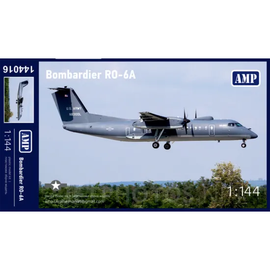 Amp 144-016 1/144 Bombardier Ro-6a Us Army Air Force Plastic Model Kit