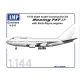 Amp Ovt 4-011 1/144 Boeing 747 Sp With Rolls Royce Engines Plastic Model Kit Box Is Not Included