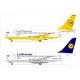 BPK 7206 - 1/72 - Aircraft Boeing 737-200 Lufthansa Plastic Model Kit