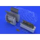 Brassin 1/48 MiG-21 wheel wells, for Eduard kit 1/48 EDUARD 648049