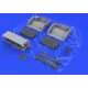 Brassin 1/48 MiG-21 wheel wells, for Eduard kit 1/48 EDUARD 648049