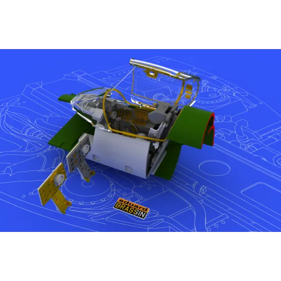 Brassin 1/48 MiG-21BIS interior, for Eduard kit 1/48 EDUARD 648050