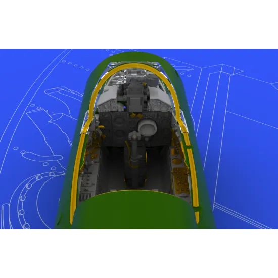 Brassin 1/48 MiG-21BIS interior, for Eduard kit 1/48 EDUARD 648050
