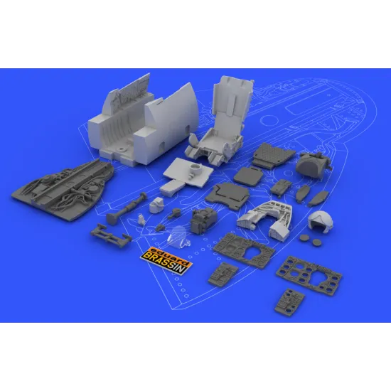 Brassin 1/48 MiG-21BIS interior, for Eduard kit 1/48 EDUARD 648050