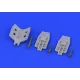 Brassin 1/48 MIG-21PF/PFM/R airbrakes, for Eduard kit 1/48 EDUARD 648146