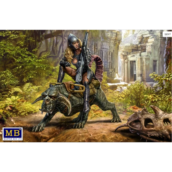 WORLD OF FANTASY PLASTIC MODEL KIT 1/24 MASTER BOX 24008