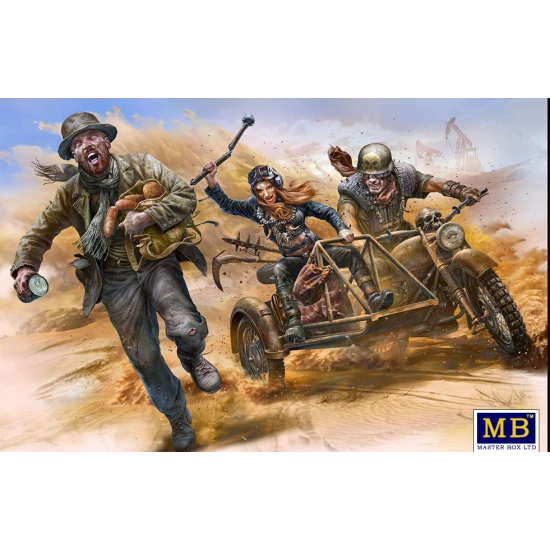 DESERT BATTLE SERIES SKULL CLAN TO CATCH A THIEF 1/35 MASTER BOX 35140