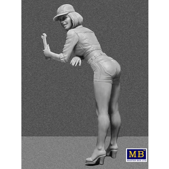 PIN-UP SERIES A SHORT STOP 2 PLASTIC MODEL KIT 1/24 MASTER BOX 24016