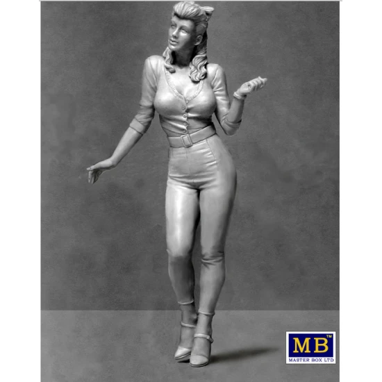 PIN-UP SERIES - A SHORT STOP 1 PLASTIC MODEL KIT 1/24 MASTER BOX 24015