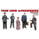 TRAM CREW WITH PASSENGERS 1/35 MINIART 38007