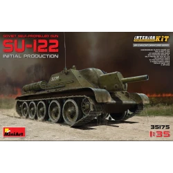 SU-122 (INITIAL PRODUCTION) W/FULL INTERIOR 1/35 MINIART 35175