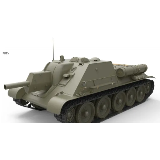 SU-122 (INITIAL PRODUCTION) W/FULL INTERIOR 1/35 MINIART 35175