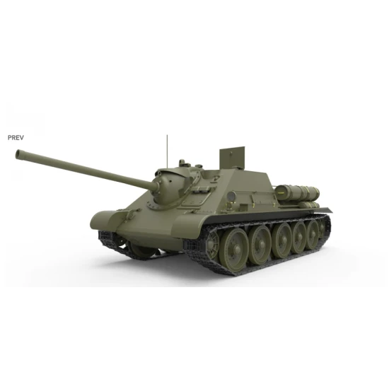 SU-85 MOD. 1943 (MID PRODUCTION) W/FULL INTERIOR 1/35 MINIART 35187