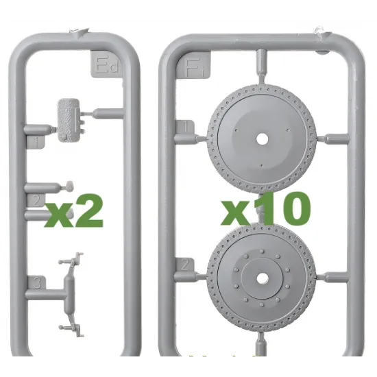 SU-122 SOVIET SELF-PROPELLED GUN, EARLY PROD. 1/35 MINIART 35181