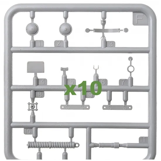SU-122 SOVIET SELF-PROPELLED GUN, EARLY PROD. 1/35 MINIART 35181