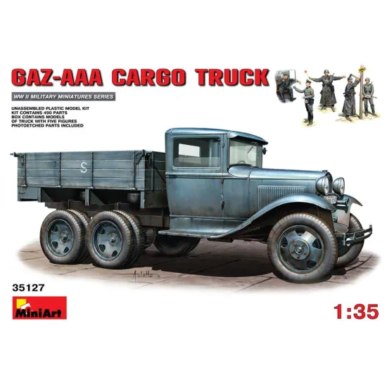 GAZ-AAA CARGO TRUCK 1/35 MINIART 35127