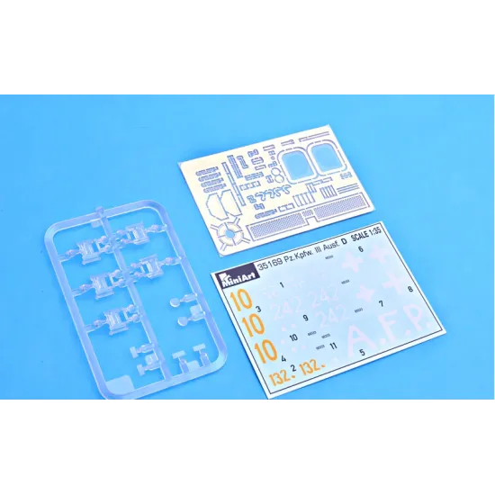 PZ.KPFW.III AUSF.D GERMAN MEDIUM TANK 1/35 MINIART 35169