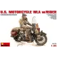 U.S.MOTORCYCLE WLA WITH RIDER 1/35 MINIART 35172