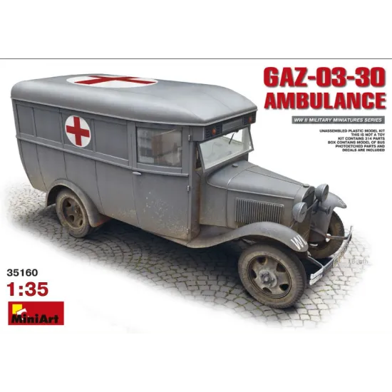 GAZ-03-30 AMBULANCE 1/35 MINIART 35160