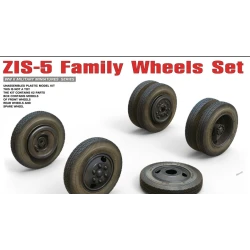 WHEELS SET 1/35 FOR ZIS-5 FAMILY TRUCKS 1/35 MINIART 35196