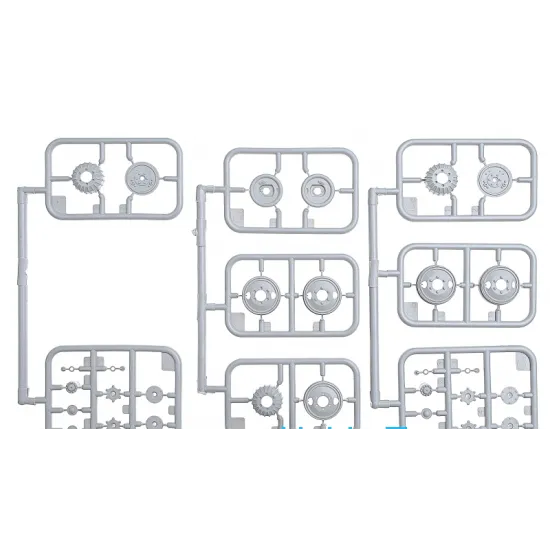 WHEELS SET 1/35 FOR ZIS-5 FAMILY TRUCKS 1/35 MINIART 35196
