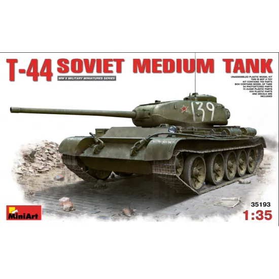 T-44 SOVIET MEDIUM TANK 1/35 MINIART 35193