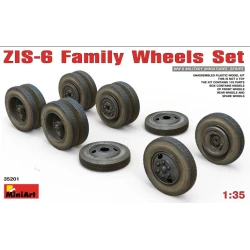 ZIS-6 FAMILY WHEELS SET 1/35 MINIART 35201