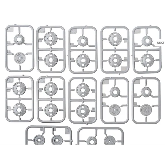 ZIS-6 FAMILY WHEELS SET 1/35 MINIART 35201
