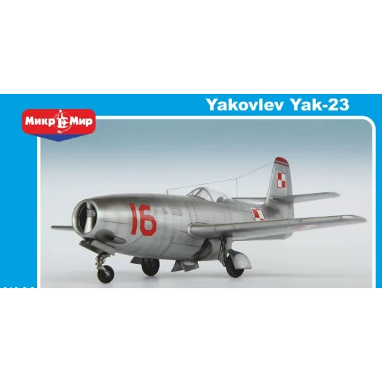 YAKOVLEV YAK-23 FIGHTER 1/144 MICRO-MIR 144-009