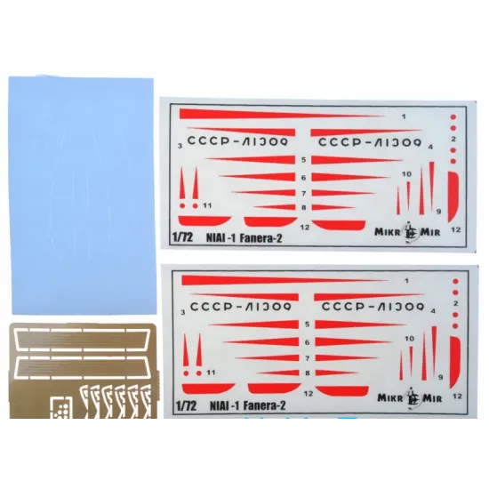 NIAI-1 FANERA-2 SOVIET LIGHT PASSENGER AIRCRAFT 1/72 MICRO-MIR 72-004
