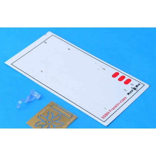 USS KAMEHAMEHA SSN-642 SUBMARINE 1/350 MICRO-MIR 350-029