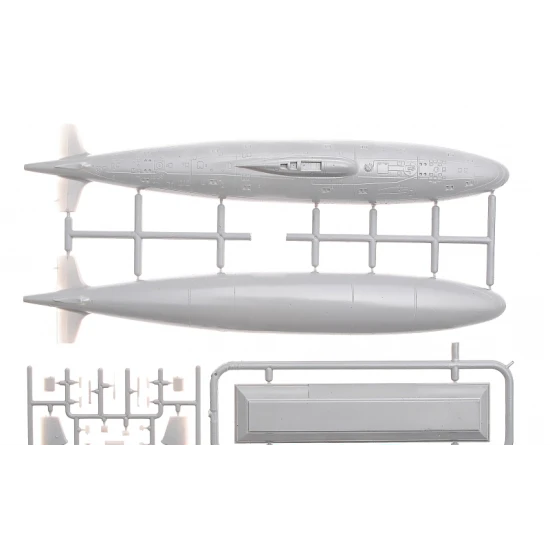 SOVIET SUBMARINE PROJECT 1710 MACKREL (BELUGA CLASS) 1/350 MICRO-MIR 350-024