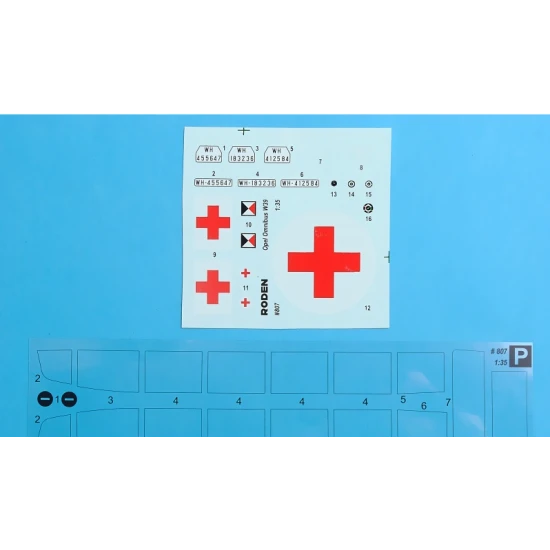 OPEL BLITZ 3.6 - 47 OMNIBUS W39 LUDEWIG (ESSEN) 1/35 RODEN 807