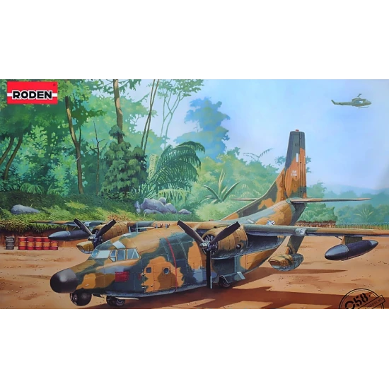 FAIRCHILD NC/AC-123K PROVIDER 1/72 RODEN 058