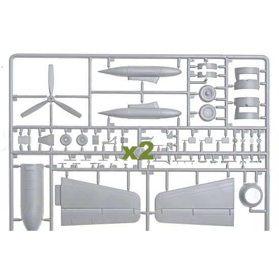 FAIRCHILD NC/AC-123K PROVIDER 1/72 RODEN 058
