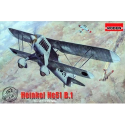 HEINKEL HE.51 B.1 FIGHTER 1/48 RODEN 452