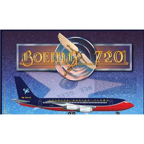 BOEING 720 CAESARS CHARIOT 1/144 RODEN 318