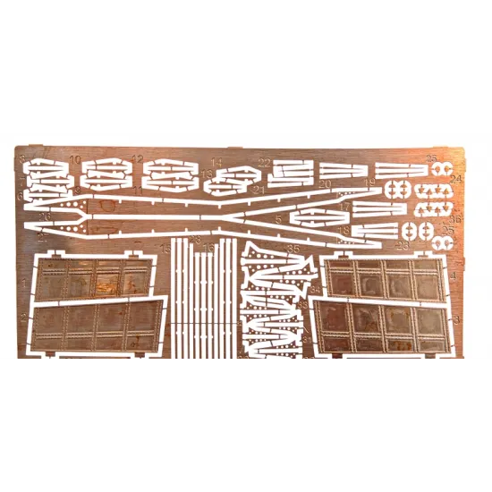 MIG-3 FLAPS, FOR ARK MODELS KIT 1/48 ACE PE4806