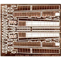PHOTO-ETCHED SET (FLAPS) FOR ICM SU-2 KIT. 1/72 ACE PE7220