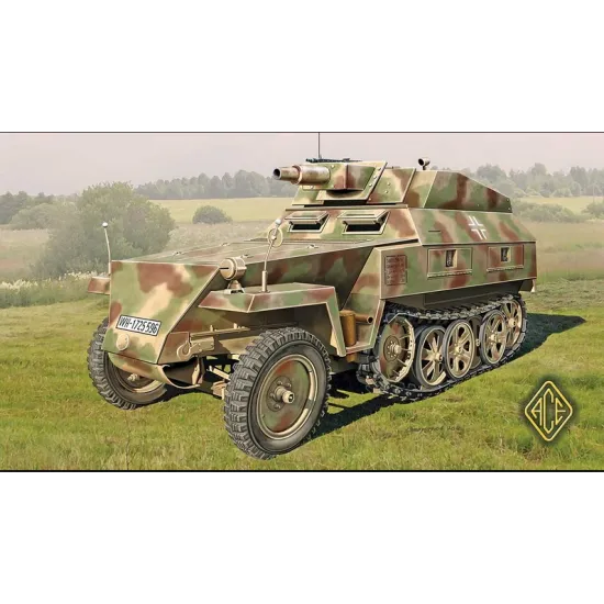 SD.KFZ.250/8 LEICHTER SCHUTZENPANZERWAGEN (7,5CM) 1/72 ACE 72514 SD.KFZ.250/8 LEICHTER SCHUTZENPANZERWAGEN (7,5CM) 1/72 ACE 72514